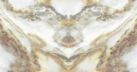 Image of Awesome Eagle Formation Butterflied Marble Wallpaper Mural, Custom Sizes Available