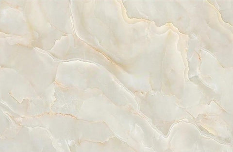Image of Papel pintado de mármol beige, tamaños personalizados disponibles