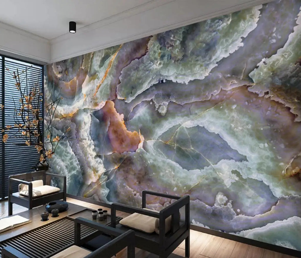 Incredible Marble Wallpaper Mural, Custom Sizes Available