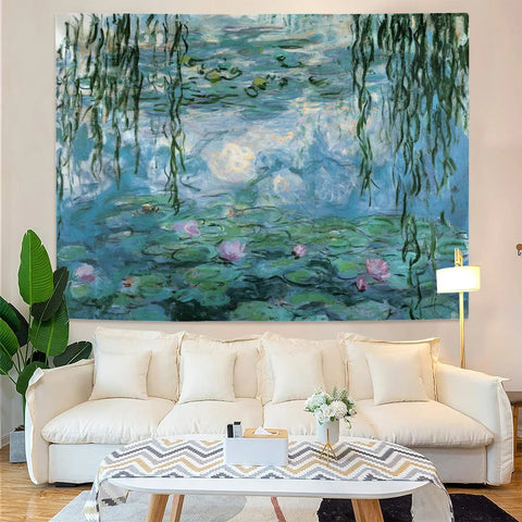 Image of Enchanting Waterlilies by Claude Monet, Multiple Sizes Available, Free Shipping!
