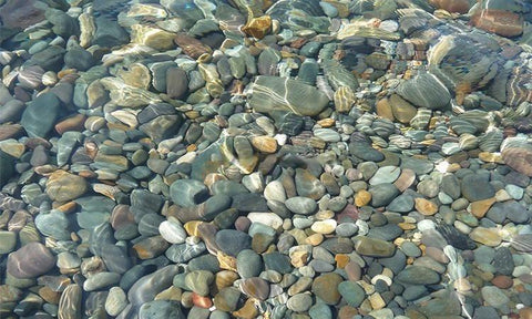 Image of 3D Cobblestone Vinyl PVC Floor Mural, Self Adhesive, Custom Sizes Available Household-Wallpaper-Floor Maughon's