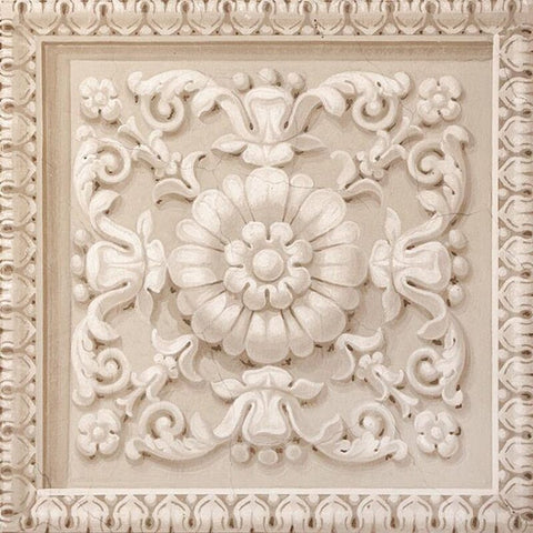 Image of 3D Stone Carving Ceiling Wallpaper Mural, Custom Sizes Available Ceiling Murals Maughon's