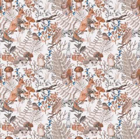 Image of Asian Inspired Animal Print Wallpaper Murals, Custom Sizes, Less Waste