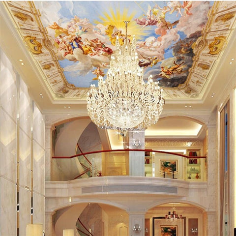 Image of European Ceiling Fresco Ceiling Mural, Custom Sizes Available