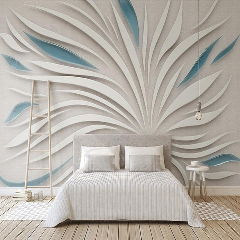 Image of Abstract Petals Wallpaper Mural, Custom Sizes Available Household-Wallpaper Maughon's