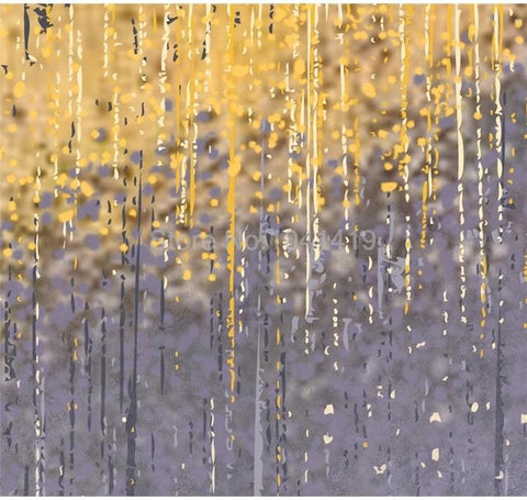 Image of Abstract Yellow and Purple Gradient Wallpaper Mural, Custom Sizes Available Maughon's