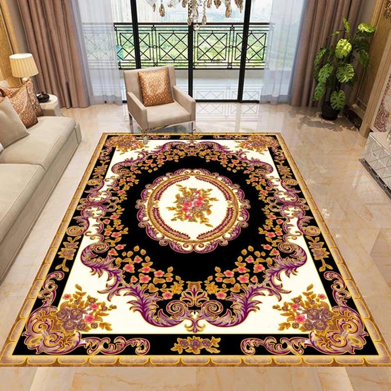 Asian Style Ornate Rug Self Adhesive Floor Mural, Custom Sizes Available Household-Wallpaper-Floor Maughon's
