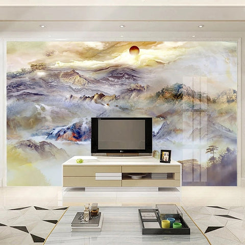 Image of Barren Landscape Wallpaper Mural, Custom Sizes Available Wall Murals Maughon's Waterproof Canvas