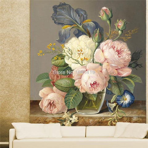 Image of Beautiful Still-Life Wallpaper Mural, Custom Sizes Available Wall Murals Maughon's