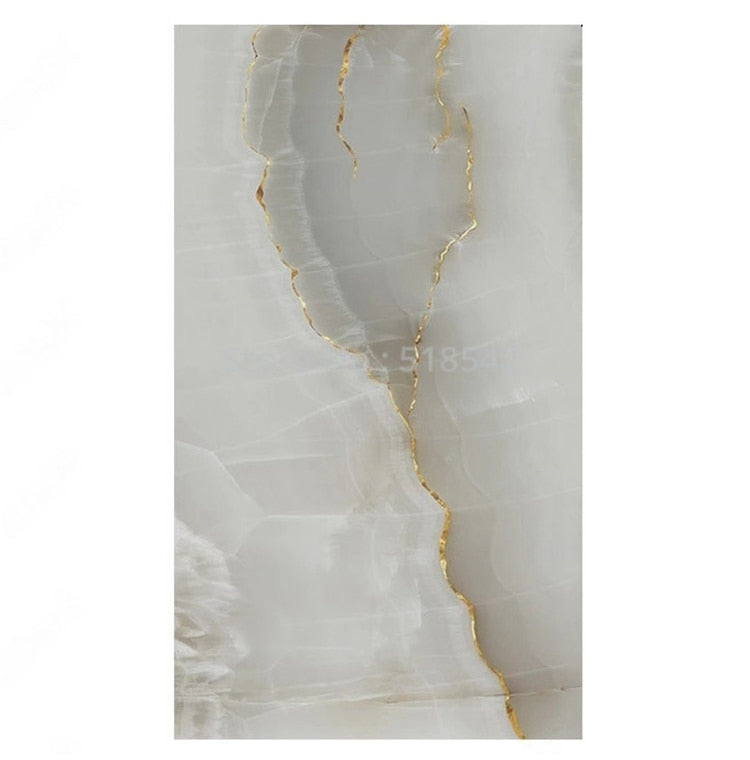Beautiful White Marble With Gold Vein Vertical Wallpaper Mural Wall Murals Maughon's
