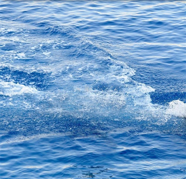 Blue Water Self Adhesive Floor Mural, Custom Sizes Available