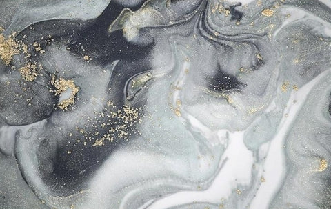 Image of Mural Mármol Gris Oscuro, Gris y Blanco, Tamaños Personalizados Disponibles