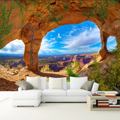 Image of Desert Erosion Land Bridges Wallpaper Mural, Custom Sizes Available Wall Murals Maughon's