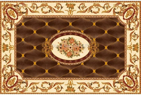 Image of European Style Rug Self Adhesive Floor Mural, Custom Sizes Available Maughon's