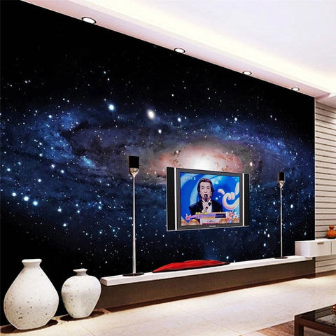Image of Fantasy Galaxy Wallpaper Mural, Custom Sizes Available Wall Murals Maughon's