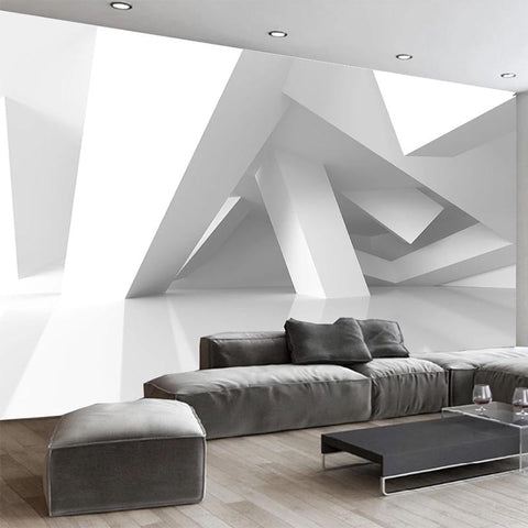 Image of Geometric Space Wallpaper Mural, Custom Sizes Available Household-Wallpaper Maughon's