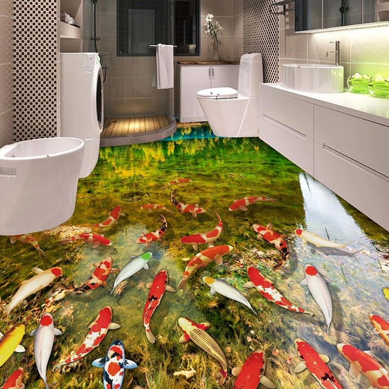 Lake Fish Wallpaper Mural, Custom Sizes Available Maughon's