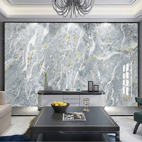 Image of Marble Stone Texture Wallpaper Mural, Custom Sizes Available Wall Murals Maughon's