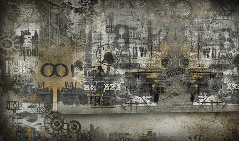 Image of Old Wall Graffiti Wallpaper Mural, Custom Sizes Availalble Maughon's