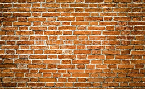 Image of Red Brick Wall Wallpaper Mural, custom Sizes Available Maughon's