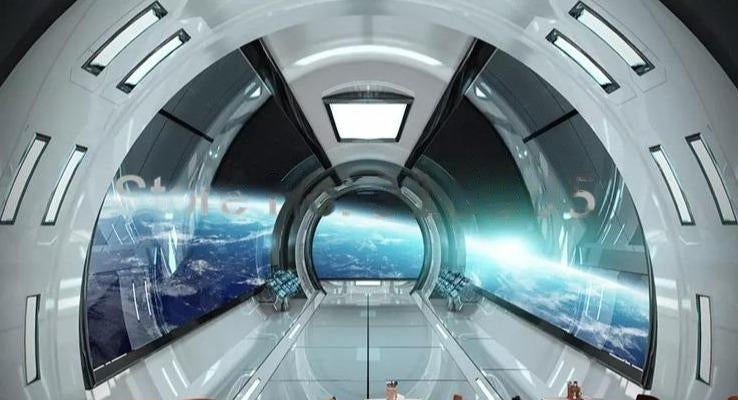 Spacecraft Capsule Wallpaper Mural, Custom Sizes Available