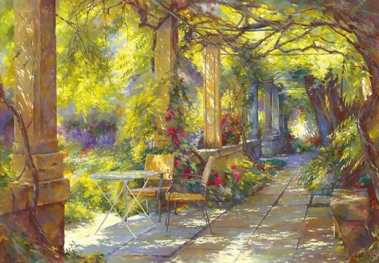 Tree Lined Alley Wallpaper Mural, Custom Sizes Available Maughon's