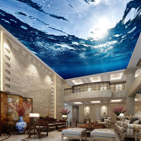 Image of Underwater Ceiling Mural, Custom Sizes Available Maughon's