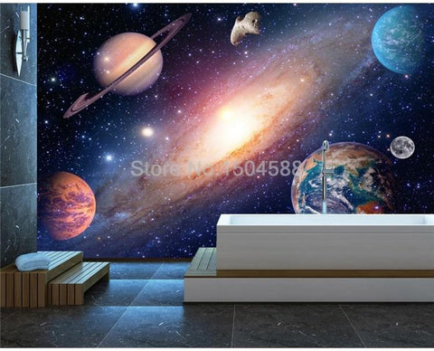 Image of Universe, Starry Sky Wallpaper Mural, Custom Sizes Available Maughon's