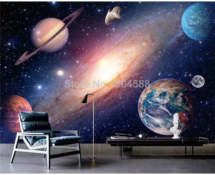 Universe, Starry Sky Wallpaper Mural, Custom Sizes Available Maughon's