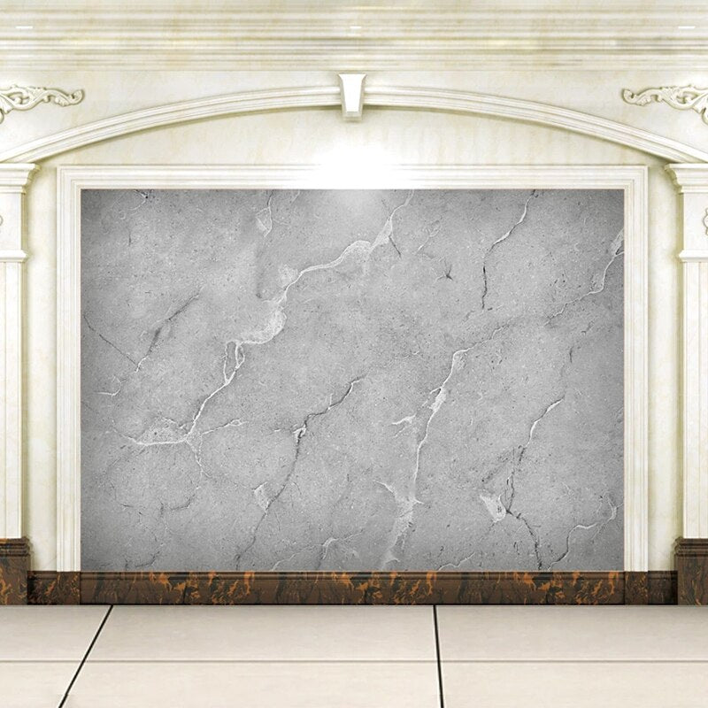 Veined Gray Stone Wallpaper Mural, Custom Sizes Available Wall Murals Maughon's