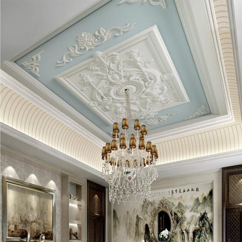 Image of Wedgewood Ceiling Mural, Custom Sizes Available Maughon's