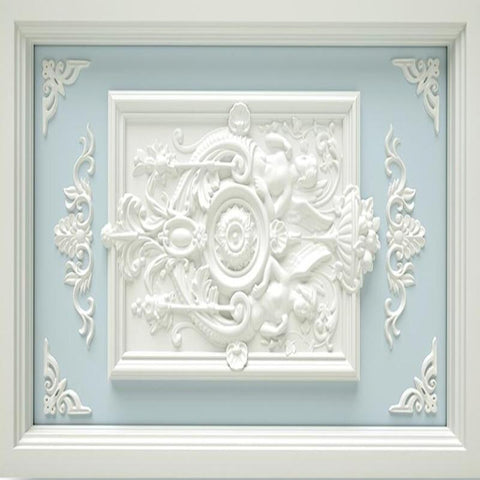 Image of Wedgewood Ceiling Mural, Custom Sizes Available Maughon's