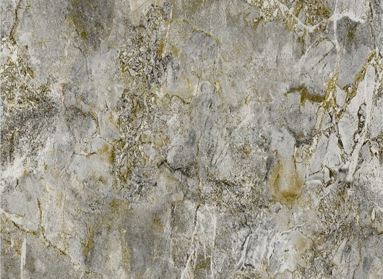 Gold/Gray Marble Wallpaper Mural, Custom Sizes Available