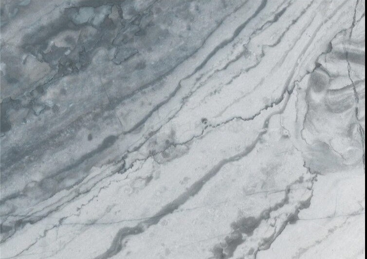 Dark Gray Marble Wallpaper Mural, Custom Sizes Available