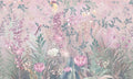 Elegant Flowers and Birds Wallpaper Murals, Custom Sizes Available