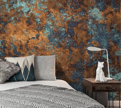 Image of Five Exquisite Patina Scenes Wallpaper Mural, Custom Sizes Available