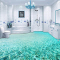 Shallow Water Ocean Floor Mural, Custom Sizes Available