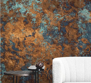 Five Exquisite Patina Scenes Wallpaper Mural, Custom Sizes Available