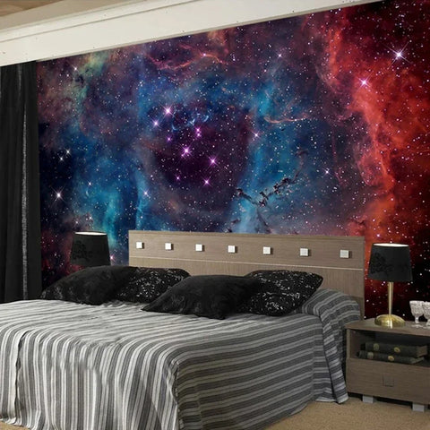 Image of Exquisite Stellar Galaxy Wallpaper Mural, Custom Sizes Available