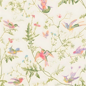 Exquisite Birds Wallpaper Mural, Four Colors Available, Custom Sizes Available