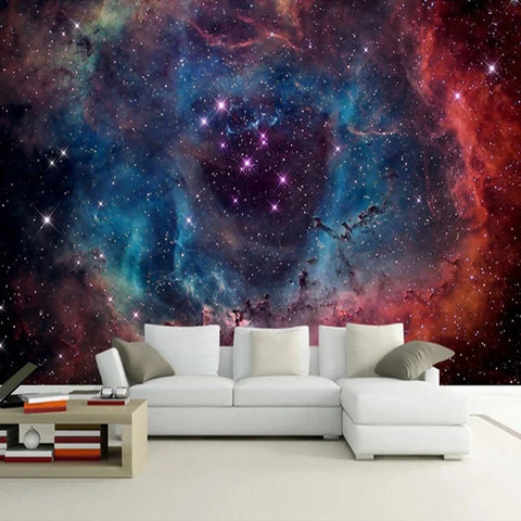Image of Exquisite Stellar Galaxy Wallpaper Mural, Custom Sizes Available