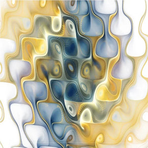 Abstract Distorted Light Wallpaper Mural, Custom Sizes Available