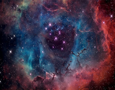 Image of Exquisite Stellar Galaxy Wallpaper Mural, Custom Sizes Available