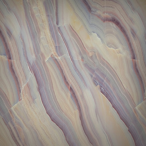 Image of Awesome Purple/Tan/Blue Veined Marble Wallpaper Mural, Custom Sizes Available