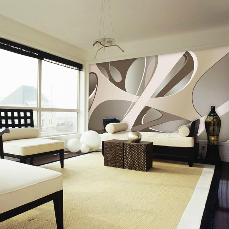 3D Abstract Geometric Shapes Wallpaper Mural, Custom Sizes Available Maughon's 