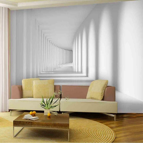 Image of 3D Modern Abstract Passway Art Wallpaper Mural, Custom Sizes Available Household-Wallpaper Maughon's 