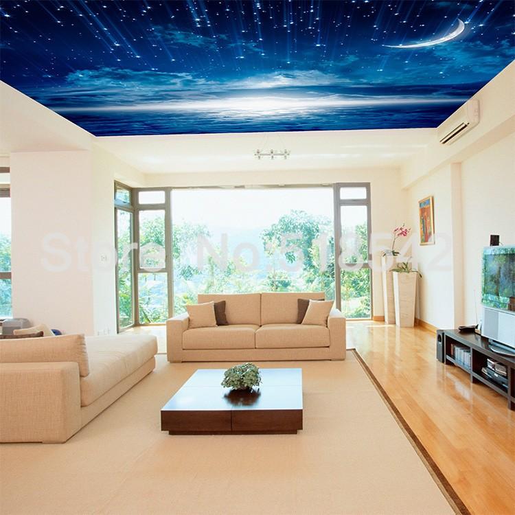 4 Space Wallpaper Murals, Custom Sizes Available Ceiling Murals Maughon's 