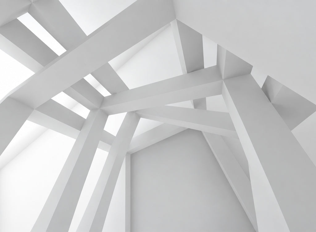 Abstract Geometric Pattern Wallpaper Mural, Custom Sizes Available