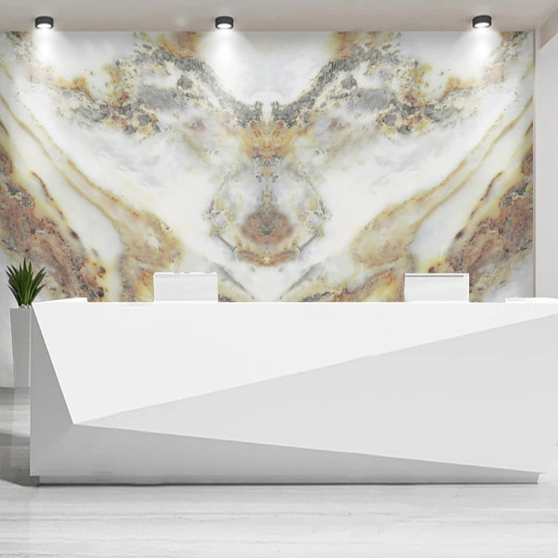 Awesome Eagle Formation Butterflied Marble Wallpaper Mural, Custom Sizes Available