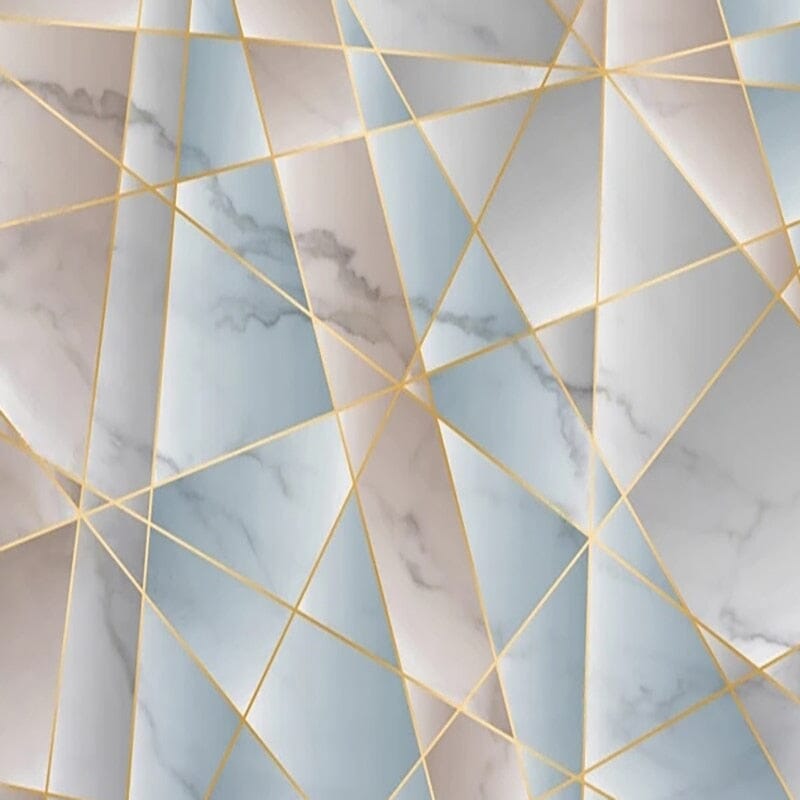 Abstract Geometric Pastel Wallpaper Mural, Custom Sizes Available Wall Murals Maughon's 
